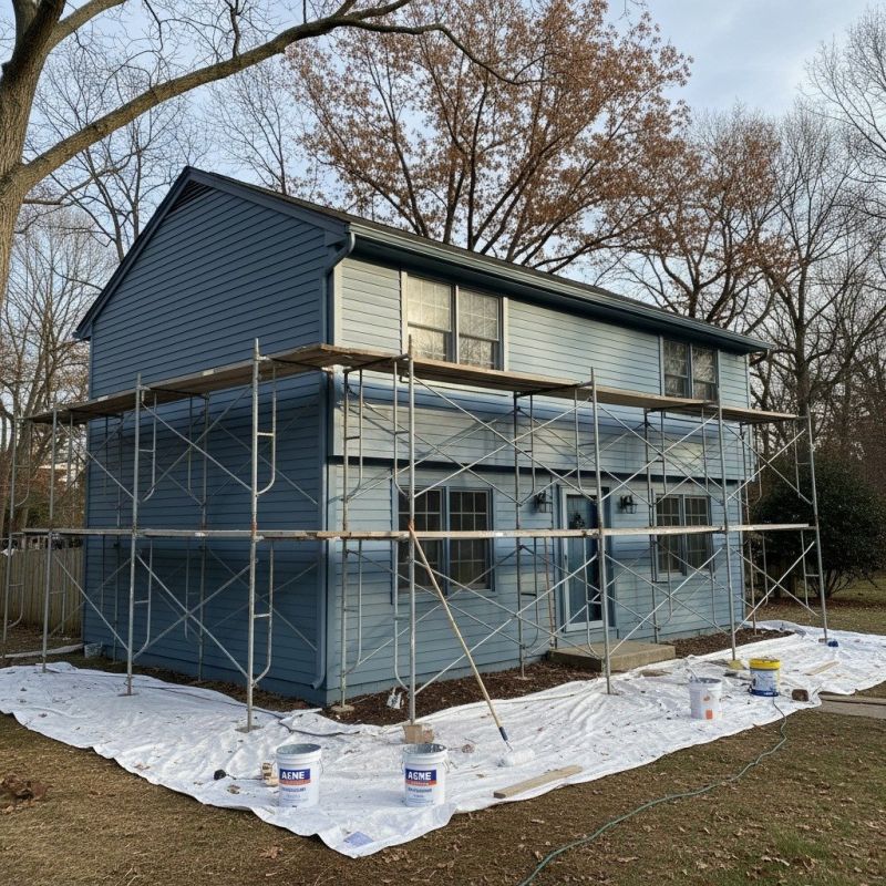 Aluminum Siding Painting in Longmont, CO